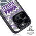 NBA Sacramento Kings Purple Digi Camo iPhone 15 Pro Kickstand Case